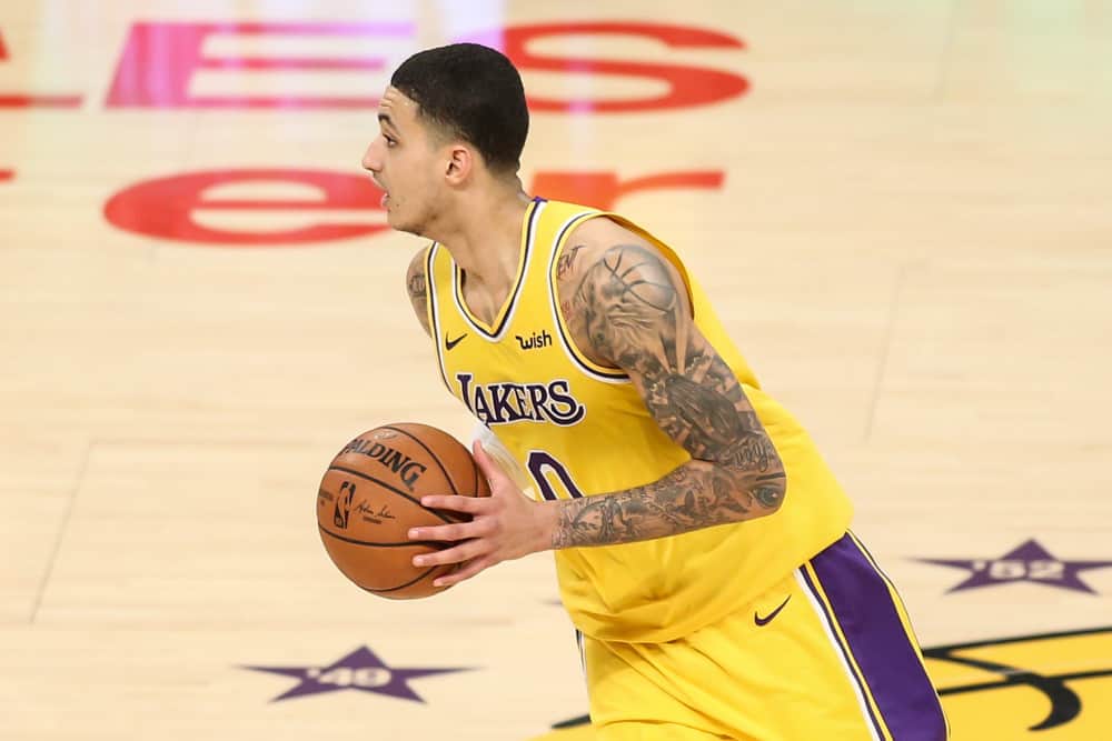 NBA DFS FanDuel daily fantasy basketball Play-in Tournament lineups cheat sheet 5/19/21. Awesemo's expert picks and projections for May 19 with Kyle Kuzma.