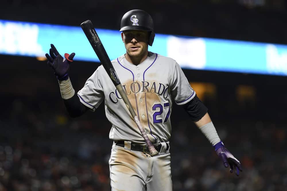 Best MLB bets today betting odds picks predictions player props Trevor Story