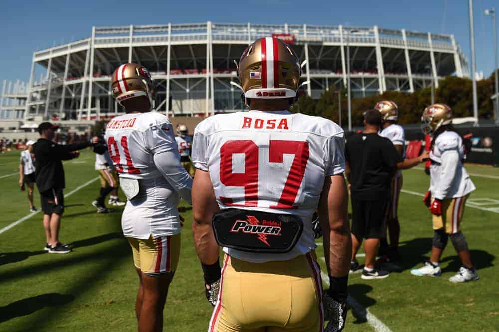 San Francisco 49ers star defensive lineman Nick Bosa took to Instagram for a savage troll of the Dallas Cowboys following the win in the Super Wild Card Round