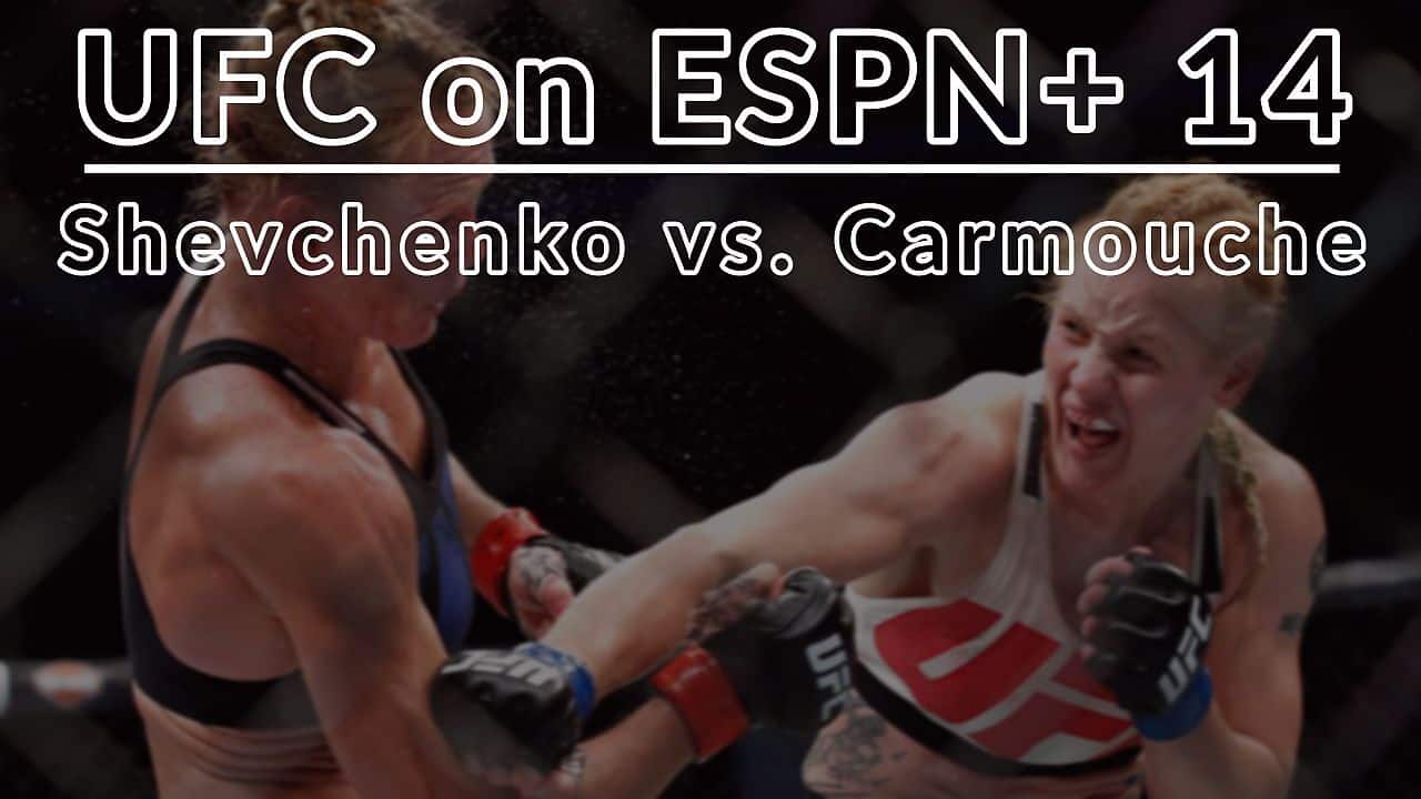 Josh Engleman gives out his FREE MMA DFS Picks for UFC ESPN+: Valentina Shevchenko vs. Liz Carmouche for DraftKings.