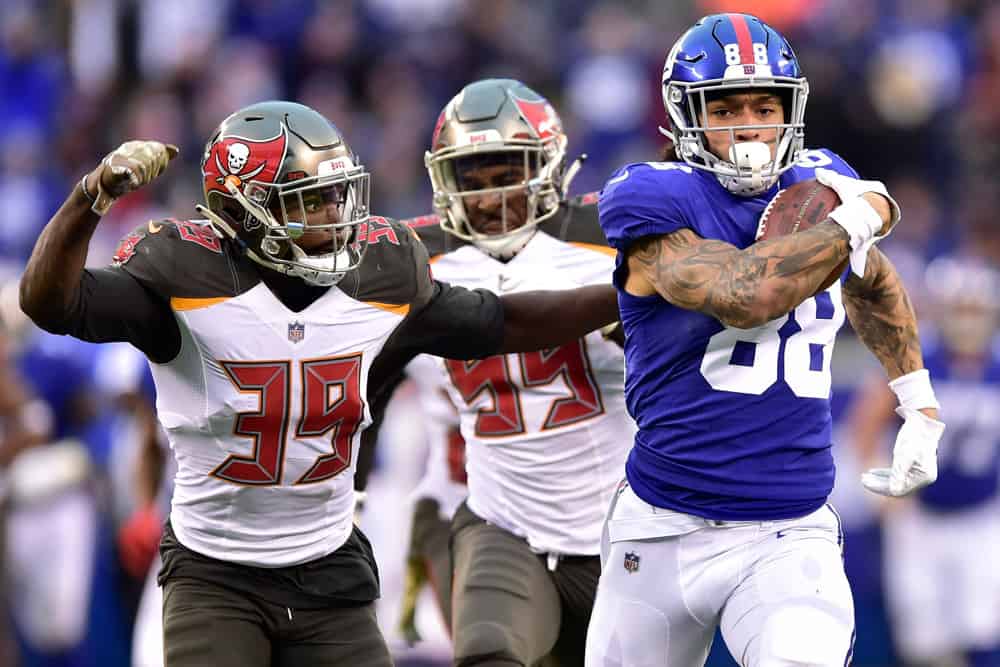Free No House Advantage picks and props for Giants vs. Buccaneers Week 11 Monday Night Football using expert projections & rankings.
