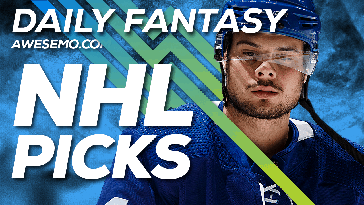 Awesemo's NHL DFS Strategy show breaks down the top DraftKings & FanDuel NHL picks for today's slate, including Auston Matthews and more!