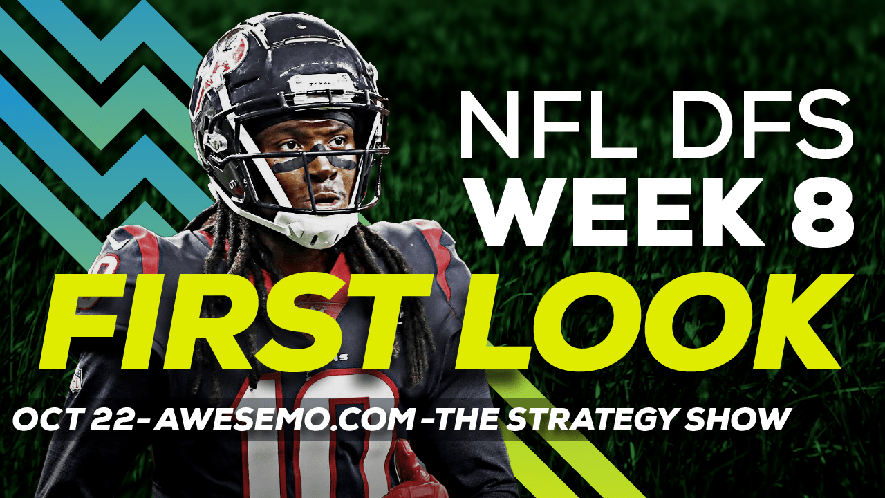 Loughy and Sal Vetri give out Week 8 NFL DFS Picks & go over the salaries on DraftKings, FanDuel and Yahoo for your Fantasy Football Lineups.