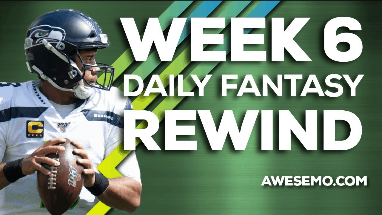 Dave Loughran and Manny Lora recap a recod-setting Week 6 NFL DFS slate and discuss their FanDuel and DraftKings lineups.
