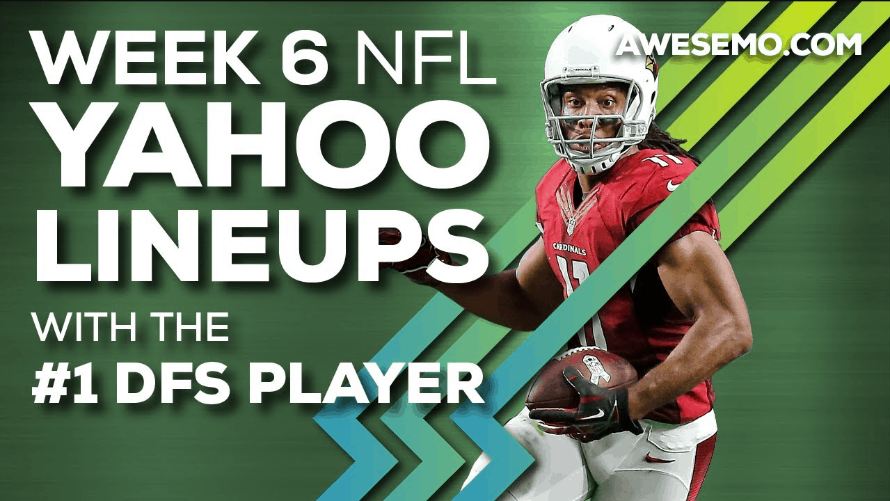 Alex 'Awesemo' Baker sits down to discuss his favorite NFL DFS Picks for Yahoo for Week 6 of the NFL season.