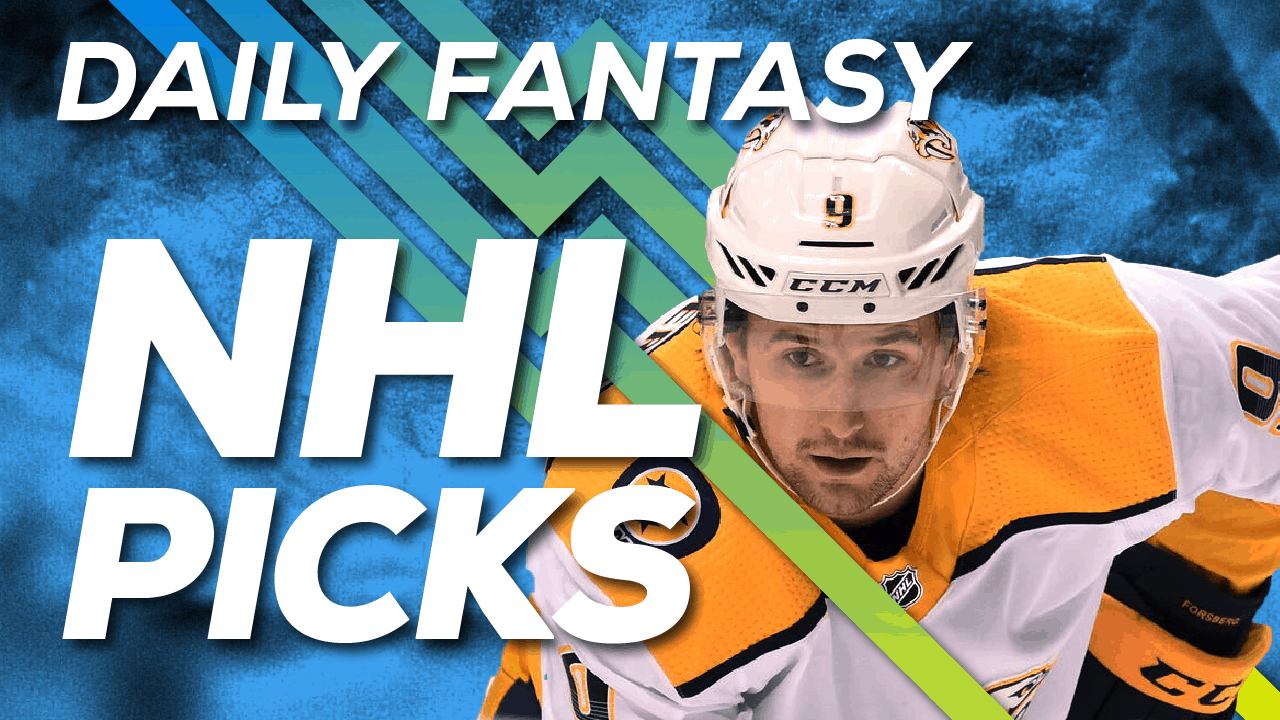 Awesemo's NHL DFS Strategy show breaks down the top DraftKings & FanDuel NHL picks for today's slate, including Filip Forsberg and more!