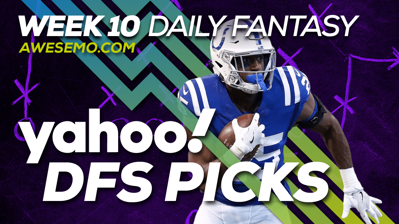 Alex "Awesemo" Baker and Nolan Kelly sit down to discuss and make their selections for NFL DFS Picks for Yahoo for Week 10 of the NFL season.
