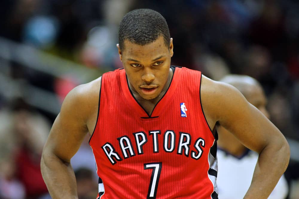 NBA FanDuel lIneup picks cheat sheet for daily fantasy basketball rosters tonight THursday April 29 late slate of games based on Awesemo's expert projections and ownership with Kyle Lowry