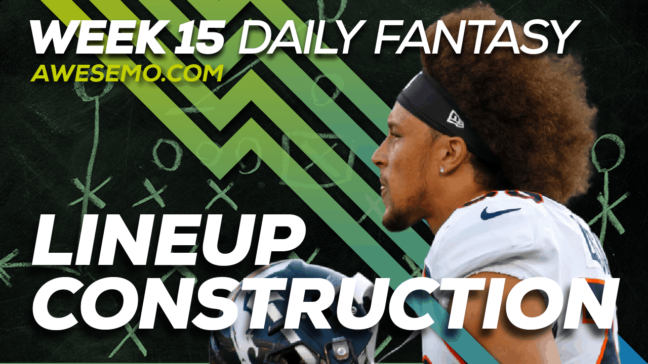 Manny Lora and Chris Randone sit down to discuss how to build NFL DFS lineups on DraftKings & FanDuel, including Phillip Lindsay and more!