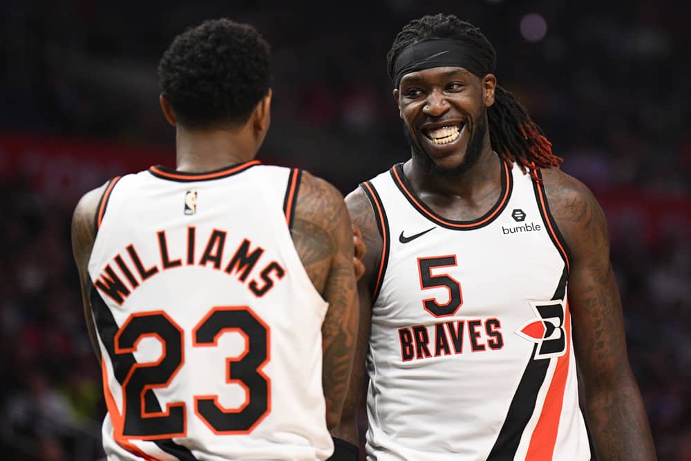 FREE NBA DFS Picks for daily fantasy baskeball lineups on Draftkings & FanDuel for 1/22 featuring Lou Williams, Montrezl Harrell + more