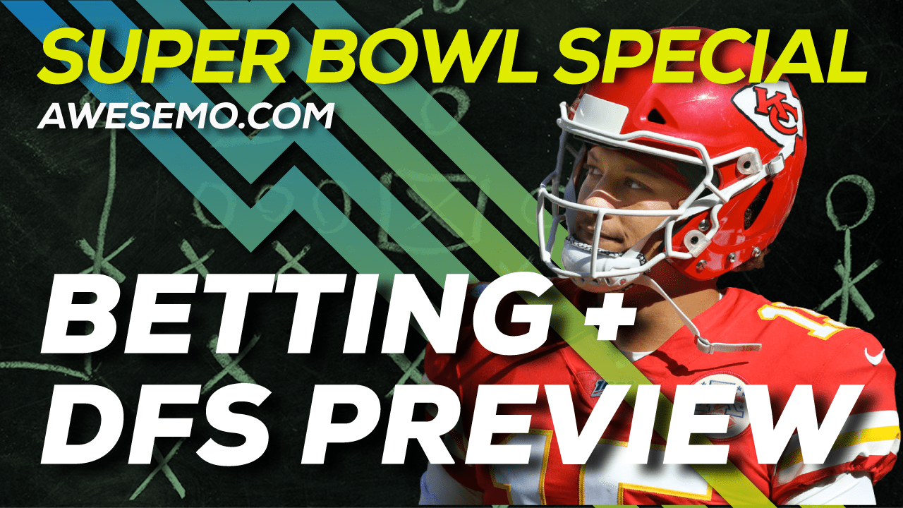 The 2020 Super Bowl is here and our experts have you covered with a three hour long show covering best bets, NFL DFS, prop bets and more!