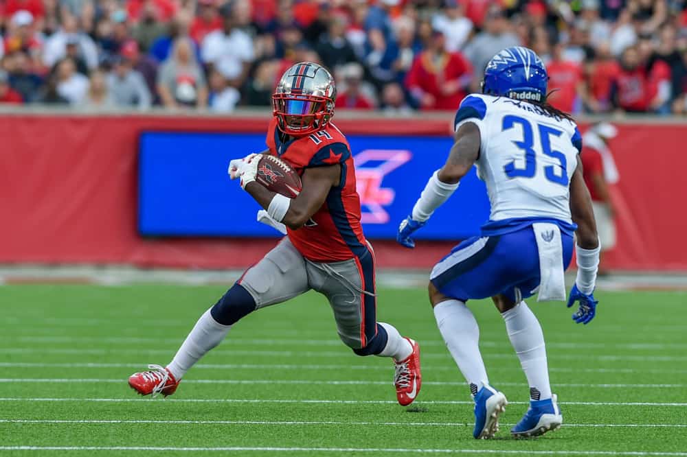 The DraftKings + FanDuel Week 5 XFL DFS Picks Cheatsheets are based off of Awesemo's projections for daily fantasy lineups w/ Phillip Walker