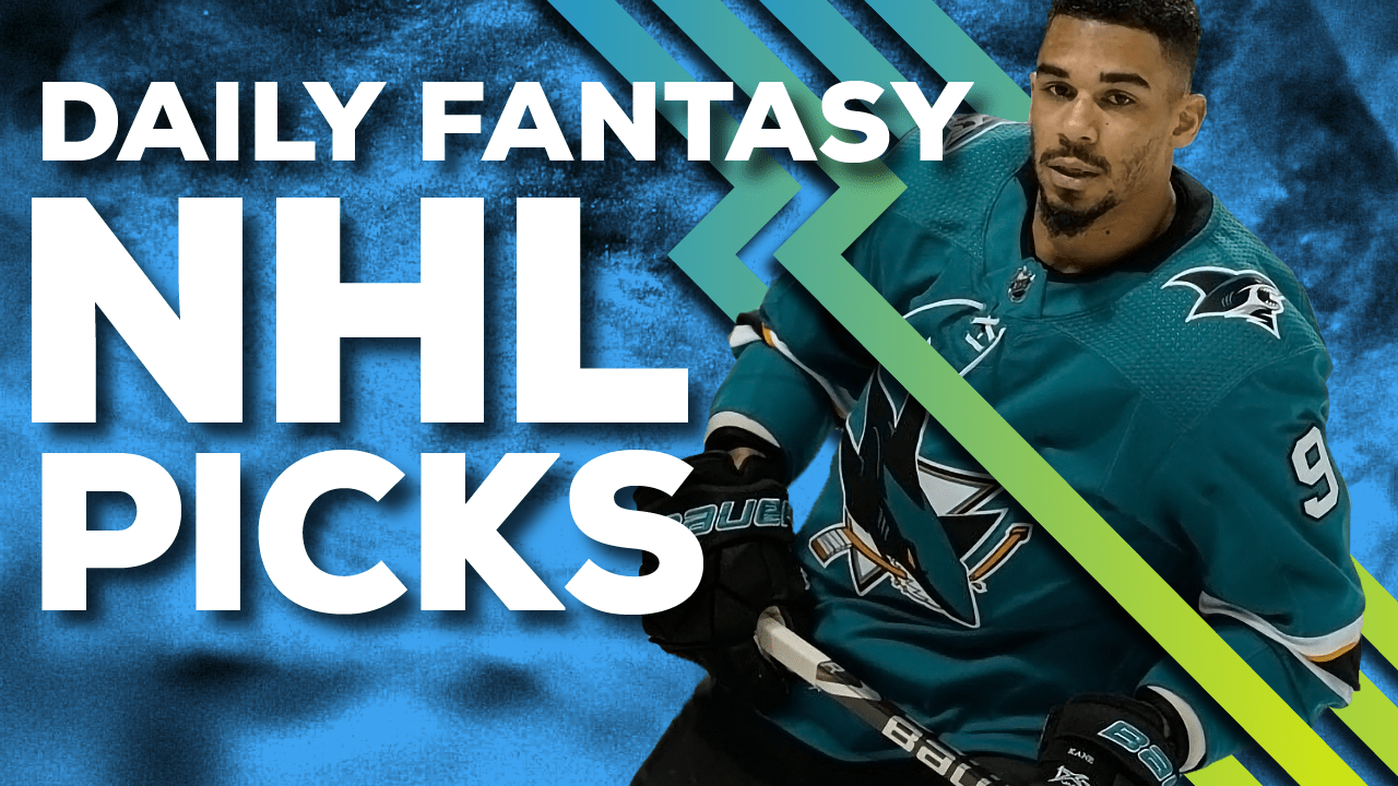 Awesemo's NHL DFS Strategy show breaks down the top DraftKings & FanDuel NHL picks for today's slate, including Evander Kane and more!