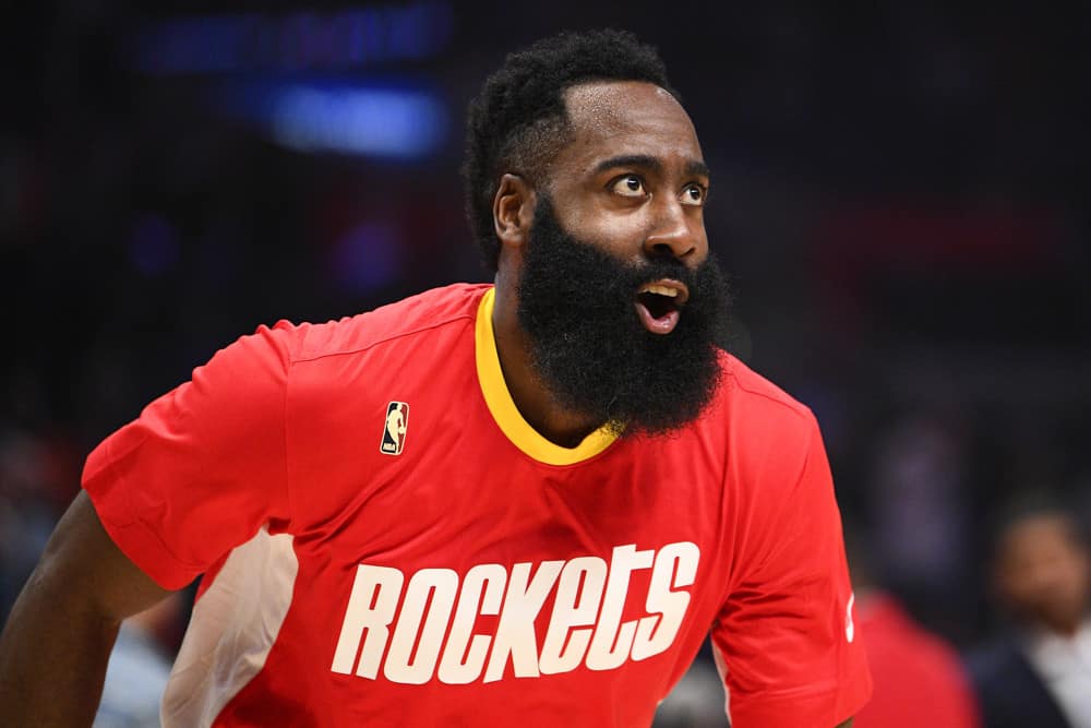 NBA DraftKings Picks for daily fantasy basketball lineups for the New Year's Eve slate 12/31 James Harden