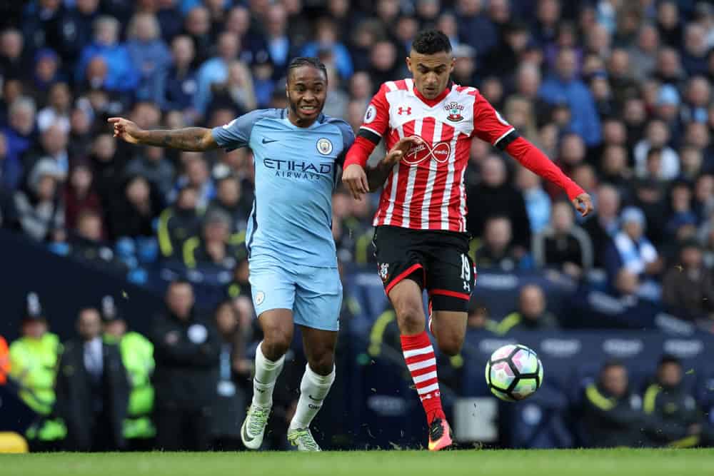 FanDuel EPL Picks DFS cheat sheet for Saturday March 13 featuring Raheem Sterling
