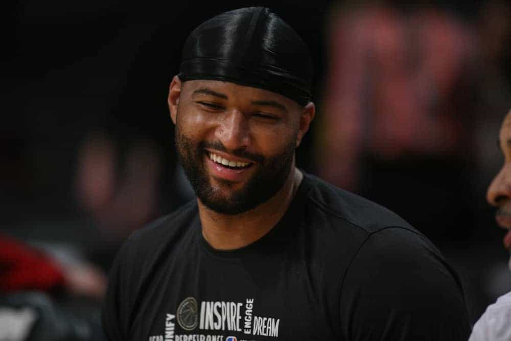 NBA DFS Picks an Strategy for DraftKings and FanDuel with the Slate Starter first look at the day's news, notes, lineups and injuries with DeMarcus Cousins