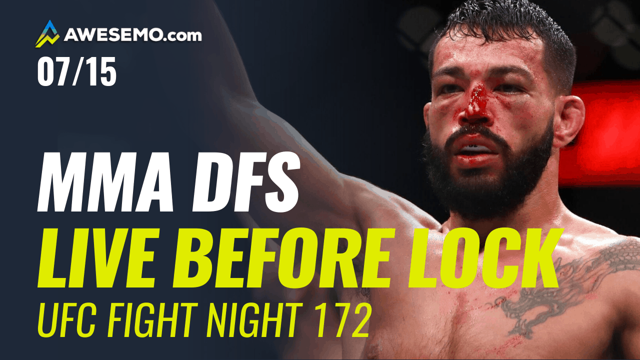 The MMA DFS Live Before Lock Show for UFC Fight Night: Kattar vs. Ige. Top options for your UFC DFS Lineups on DraftKings, FanDuel.