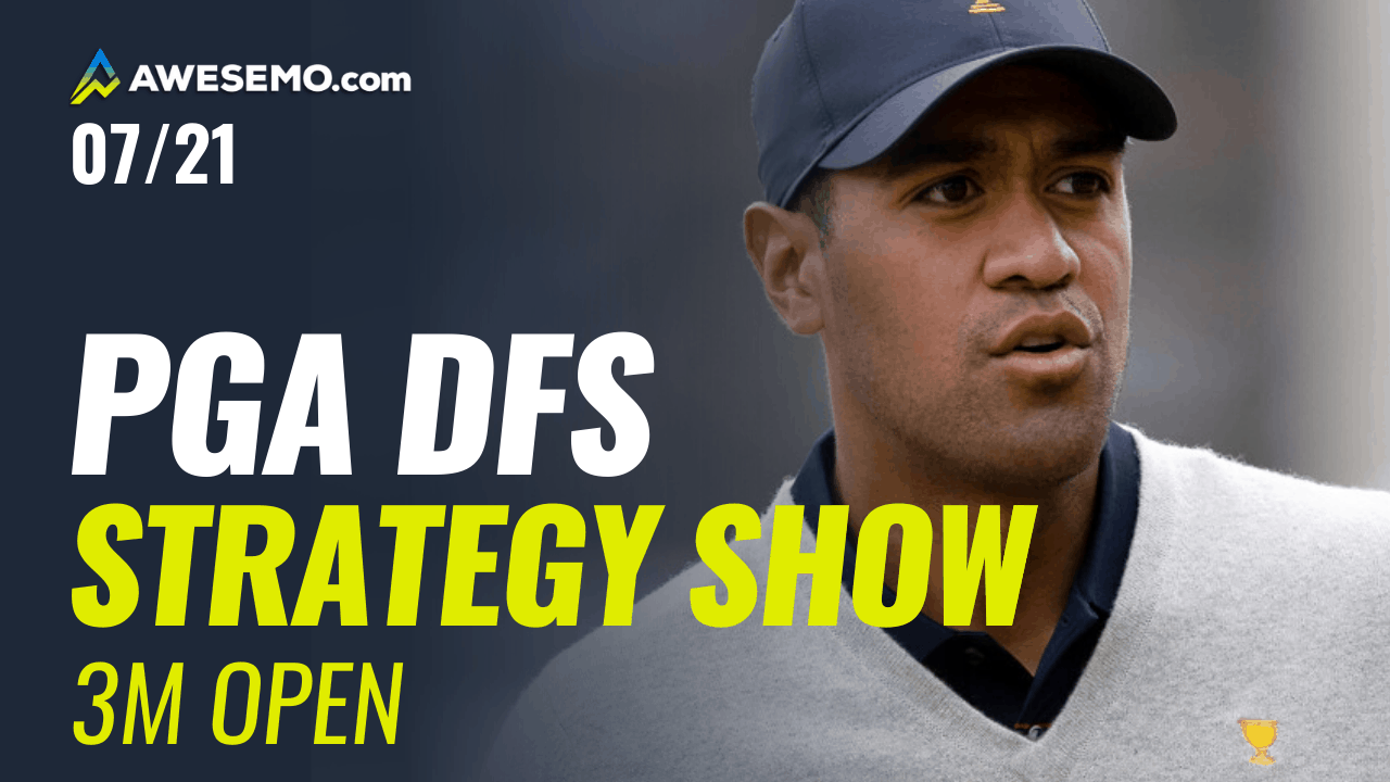 The PGA DFS Strategy Show with Ben Rasa and Tim Frank previews the 2020 3M Open with PGA DFS picks for DraftKings, FanDuel | Dustin Johnson + Tony Finau