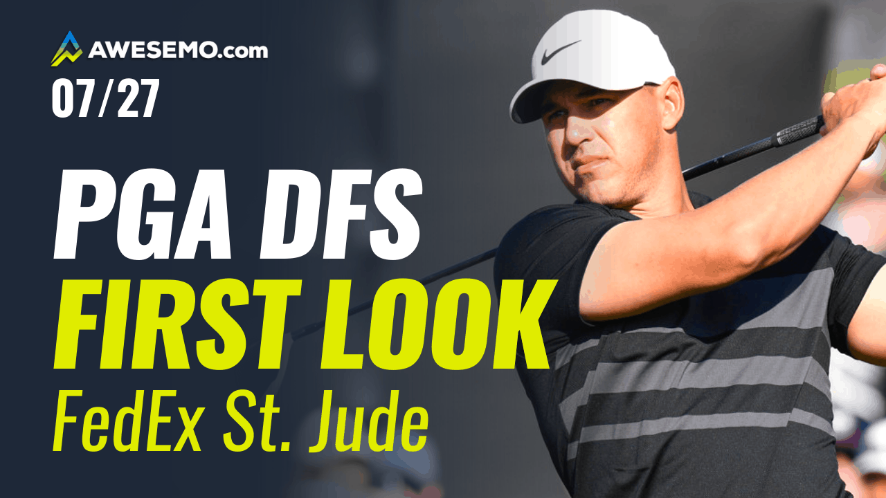 The PGA DFS First Look with Jason Rouslin, Sal Vetri & Geoff Ulrich giving PGA DFS Picks for the FedEx St. Jude Classic on DraftKings.