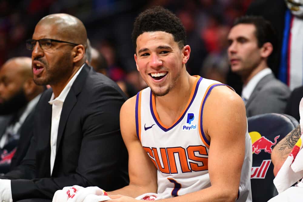 NBA DFS Picks: Devin Booker, Kevin Durant Elevate Suns (May 5)