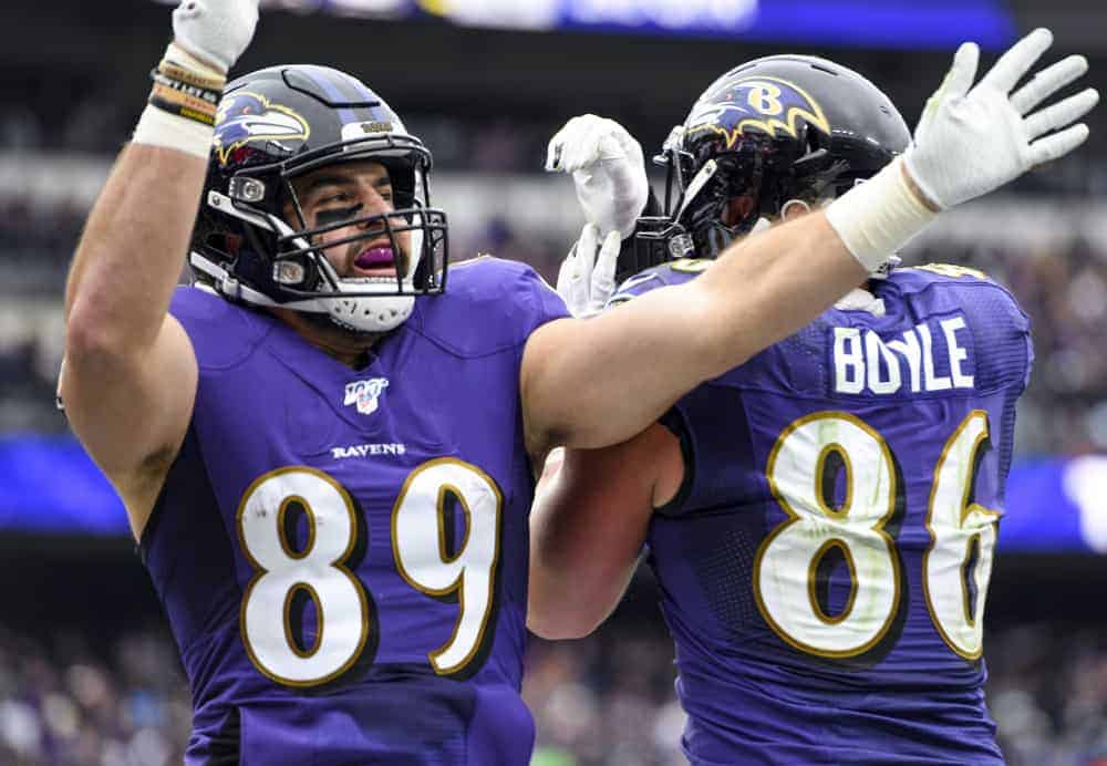 Let's look at the top NFL DFS tight end picks and fades for Week 4 of the 2023 season. Our DFS projections think...