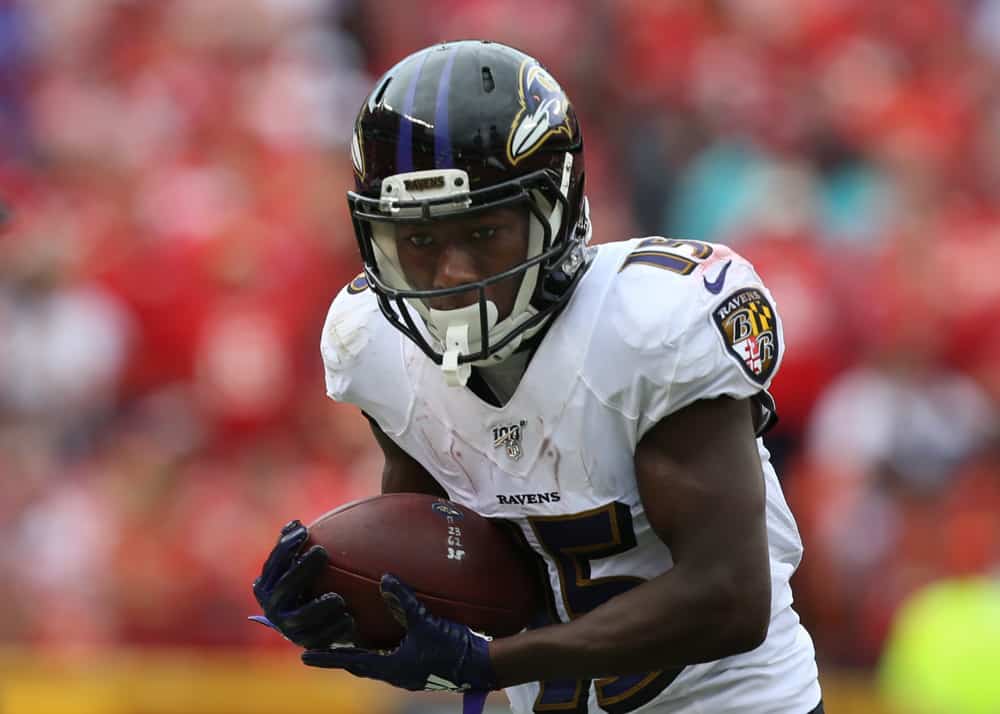 NFL Player props best bets betting picks today tonight Week 10 Thursday Night Football Ravens vs Dolphins free expert betting advice tips strategy how to bet football moneyline over/under Marquise Brown odds lines predictions teasers