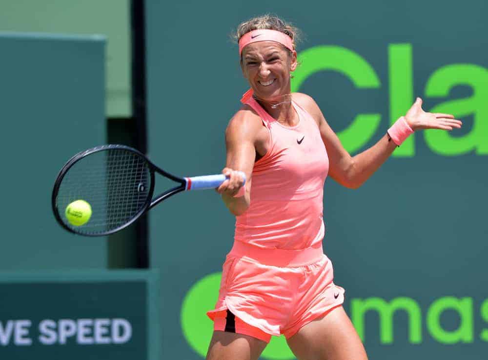 DraftKings Tennis DFS picks for Madrid & Munich based on Awesemo's expert projections and ownership featuring Viktoria Azarenka