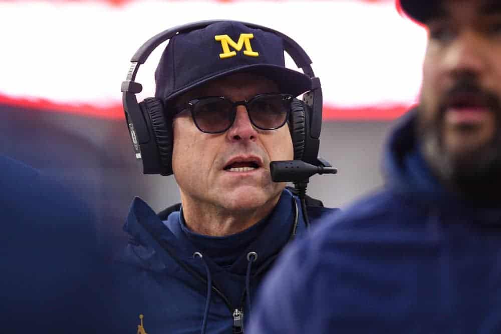 Michigan Wolverines head coach Jim Harbaugh claims he won't be seeking anymore NFL jobs after flirting with the Minnesota Vikings all week