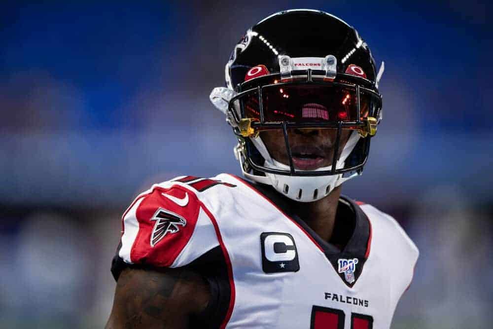 How does the recent Julio Jones trade affect your fantasy football drafts including takes on Tennessee Titans WR AJ Brown & Calvin Ridley.