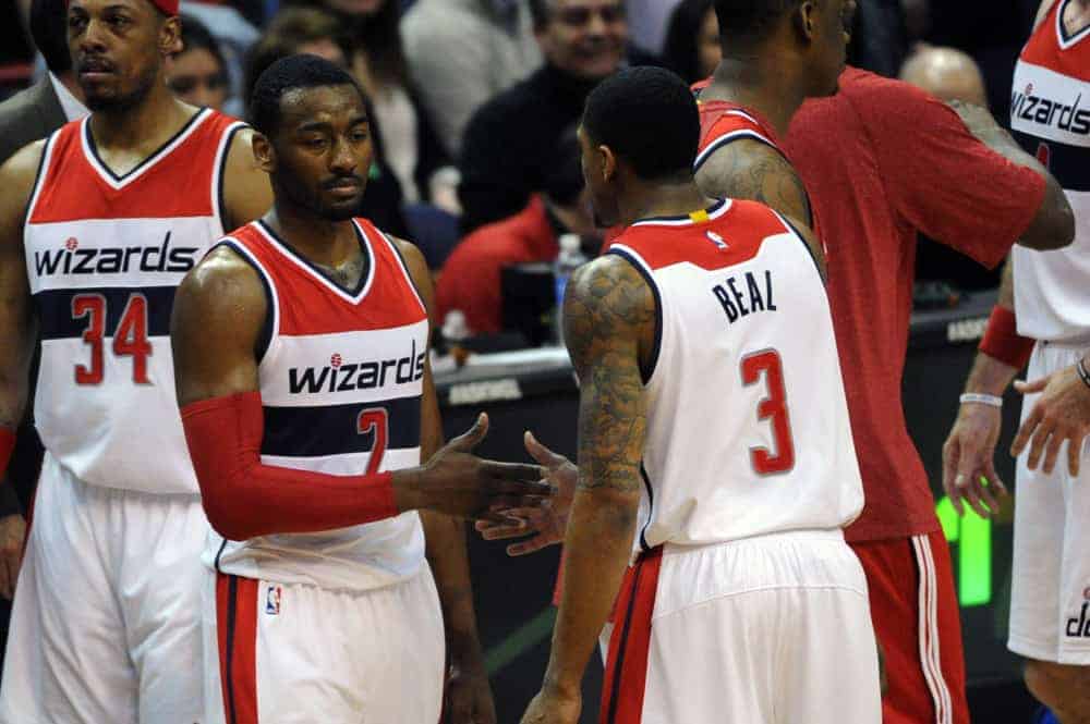 Bradley Beal and John Wall thaw tensions after Russell Westbrook trade NBA offseason