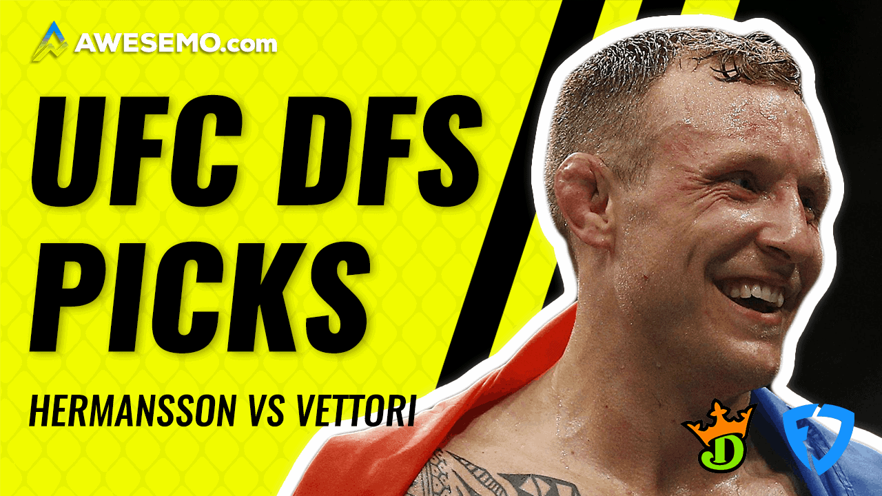 MMA DFS UFC Fight Night: Hermansson vs Vettori