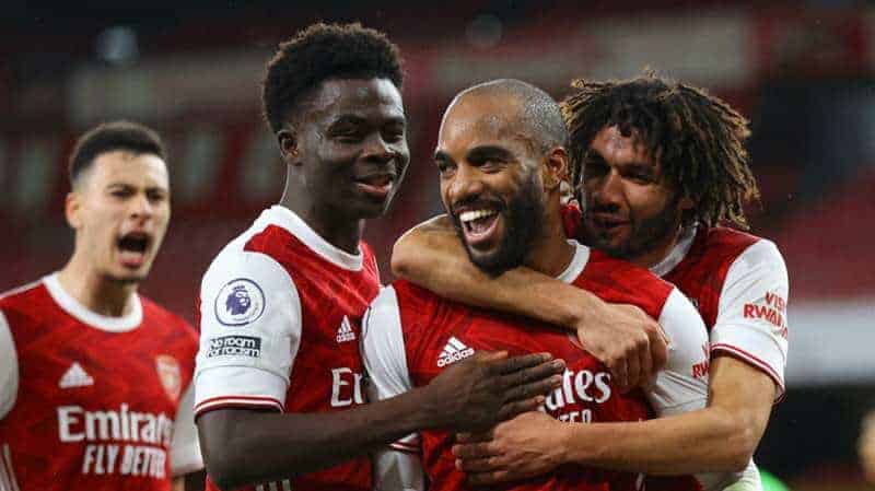 EPL DFS picks for DraftKings Soccer DFS showdown on Tuesday for Arsenal-Chelsea and top plays in Bukayo Saka and Gabriel Jesus are...