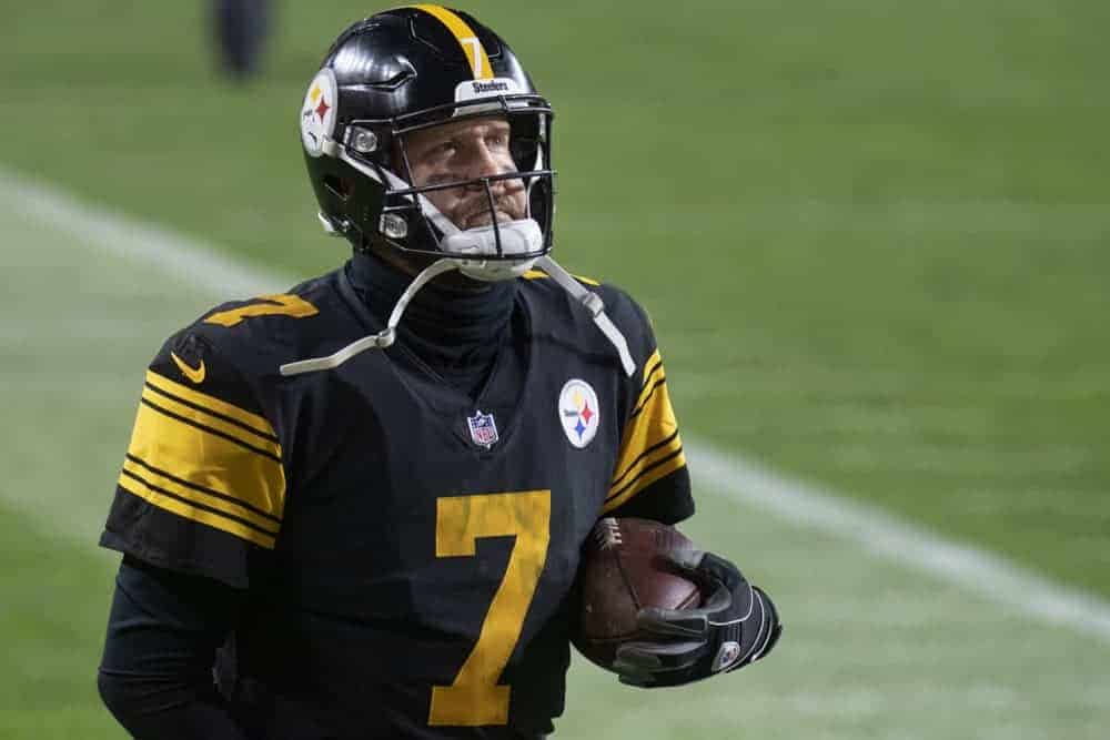 NFL PrizePicks tonight DFS daily fantasy player props bets today over/under fantasy points Ben Roethlisberger Monday Night Football Week 17 Browns vs. Steelers