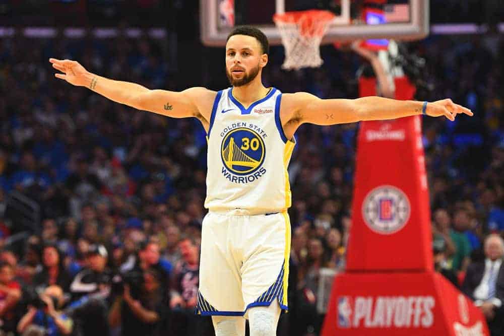 NBA DFS Optimal Lineups: Stephen Curry (April 30)