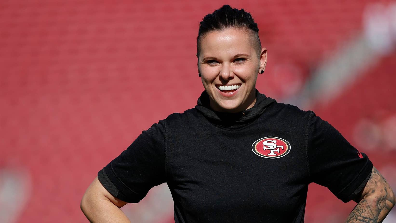San Francisco 49ers Katie Sowers
