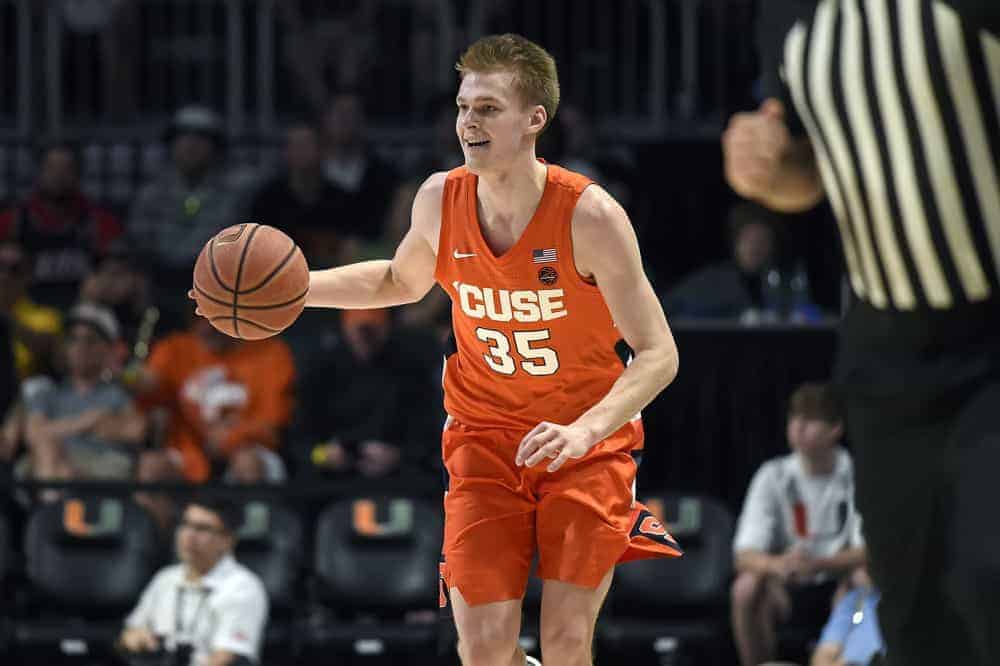 A punishment has been handed down to Syracuse star Buddy Boeheim after he was seen punching a Florida State player during the game Wednesday
