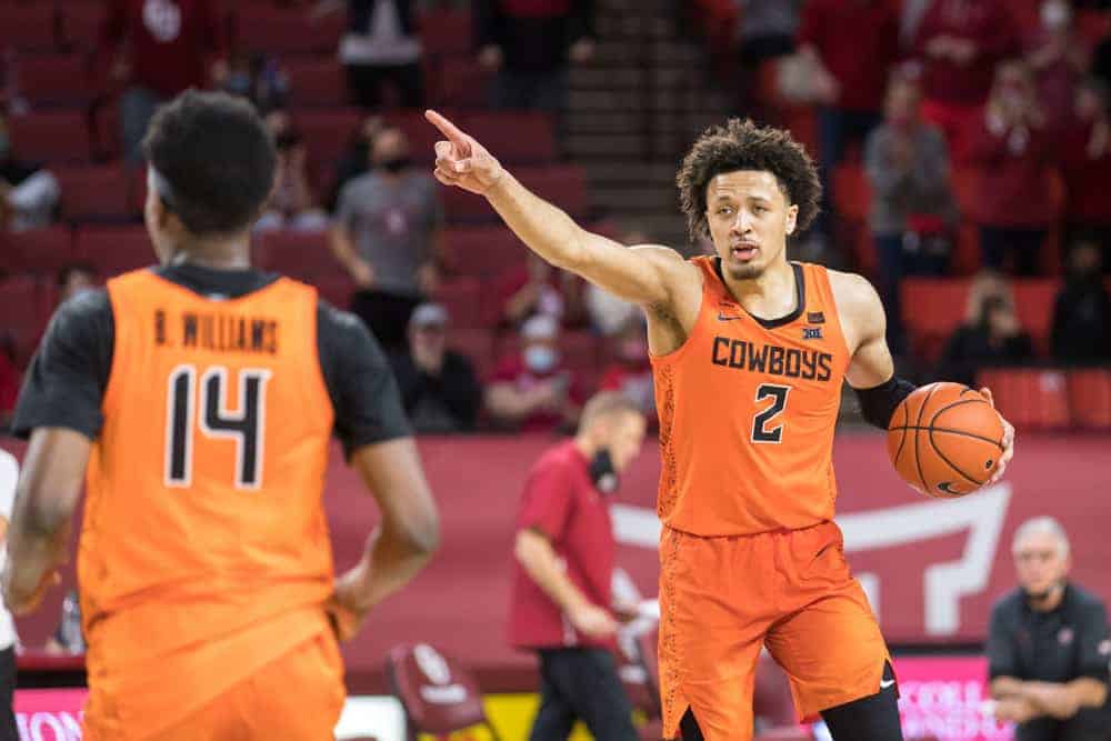CBB DFS Picks DraftKings & FanDuel March Madness lineups with Cade Cunningham for Round 1 of the NCAA Tournament on Friday, March 19 2021