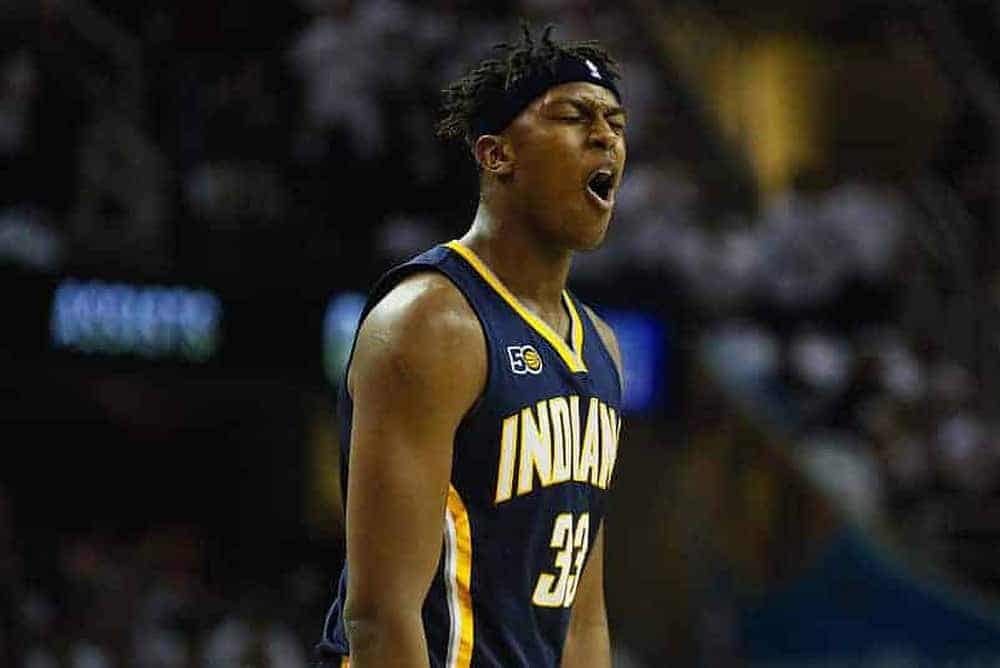 Myles Turner stands out among the best NBA DFS leverage picks and optimizer plays for NBA DFS players on Saturday's slate.