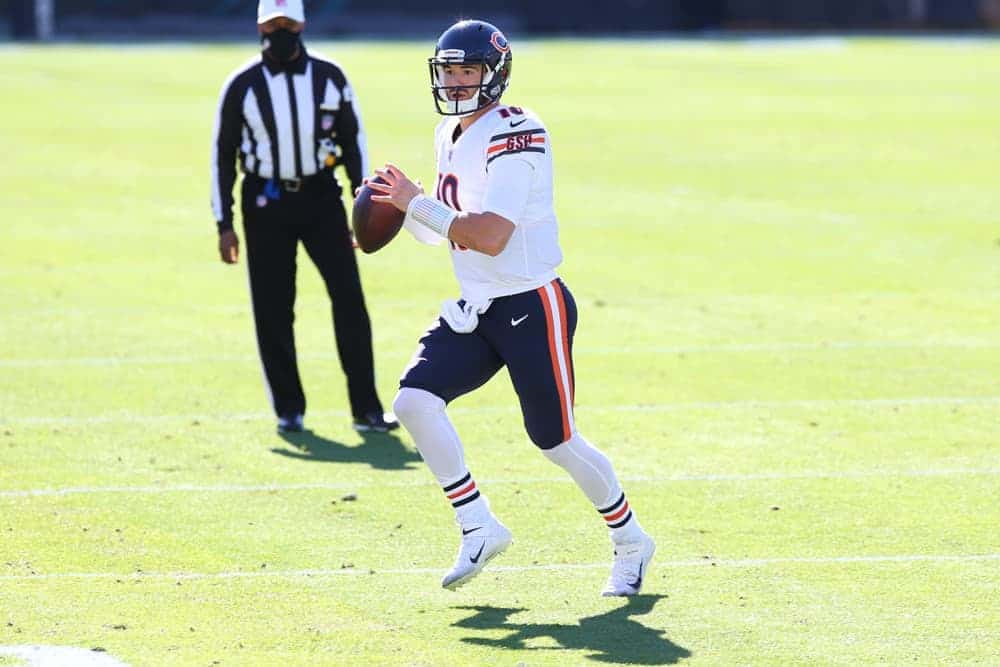 Pittsburgh Steelers quarterback Mitchell Trubisky continued to throw shade at Matt Nagy when speaking on his time as the Bills backup