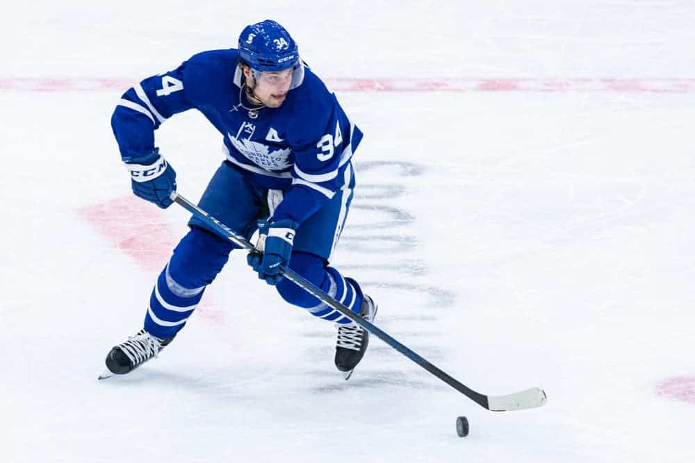 NHL DFS Picks Today & Stacks: Auston Matthews Leads Chalky High-Powered Maple Leafs Stack (October 12) 2022, nhl dfs picks