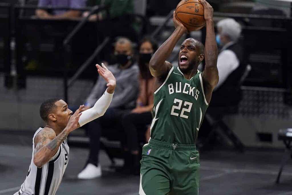 NBA DFS Picks and Fantasy Basketball Building Blocks: Khris Middleton Shines in Jrue Holiday's Absence