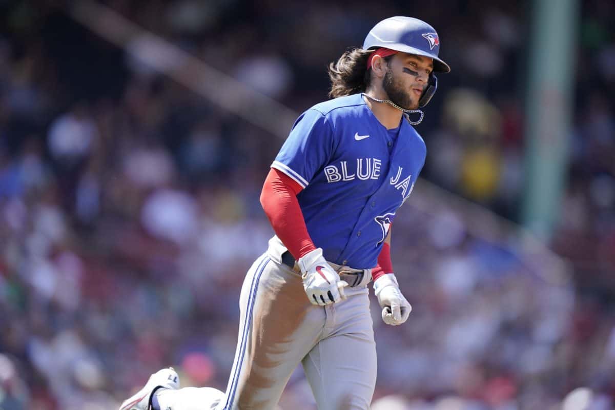 MLB DFS Picks, Spotlight Pitchers & Top Stacks: Bo Bichette and Vladimir Guerrero Jr. (April 12)