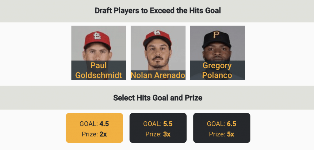 Monkey Knife Fight MLB fantasy picks Nolan Arenado fantasy baseball vegas odds over/under hits home runs draft rankings