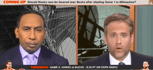Stephen A. Smith hilariously lost his damn mind when Max Kellerman suggested that Trae Young has a higher ceiling than Steph Curry
