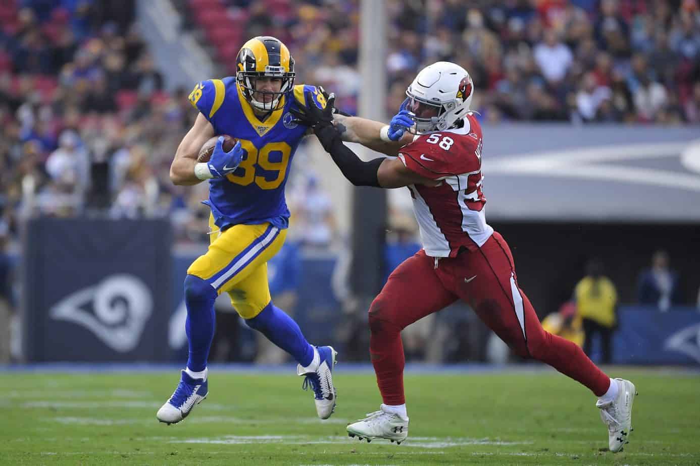 NFL DFS Tight End Picks & Fades Week 2: Tyler Higbee
