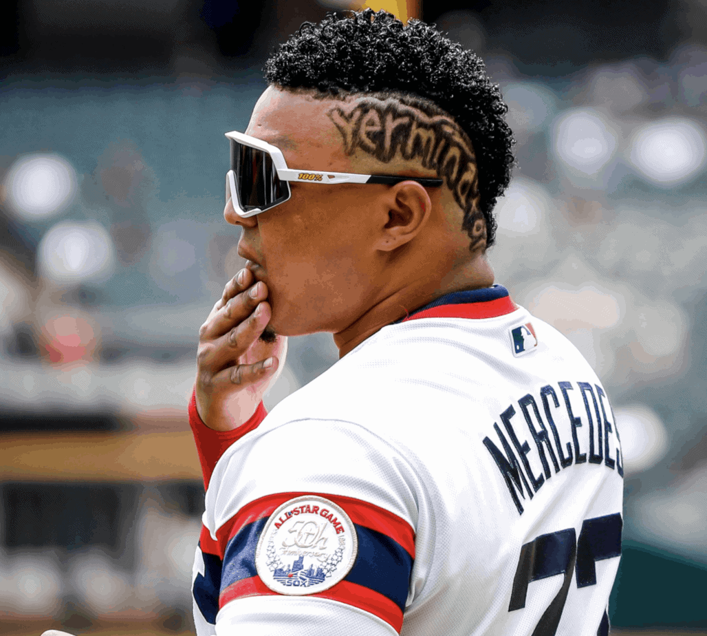 Yermin Mercedes Haircut Chicago White Sox The Yerminator