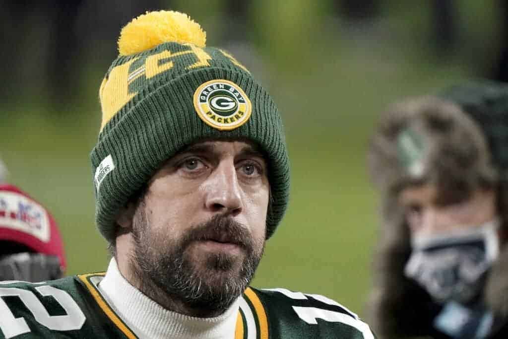 Green Bay Packers fans are officially panicked after noticing Aaron Rodgers was left off a team promo for their upcoming London trip in 2022