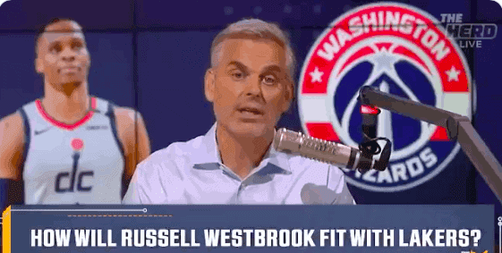 FS1 talk show host Colin Cowherd had NBA fans dying with his latest analogy where he compared Russell Westbrook to the delivery app DoorDash