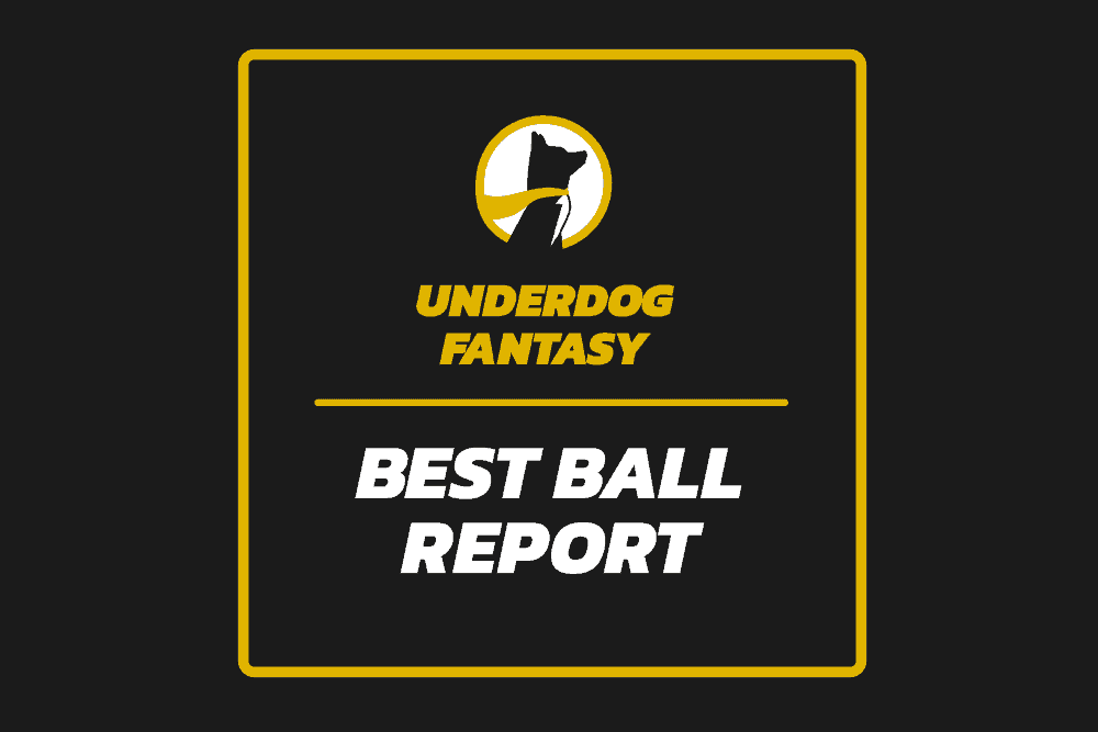 2022 Fantasy Football Underdog Best Ball Mania 3 strategy advice ADP how to win