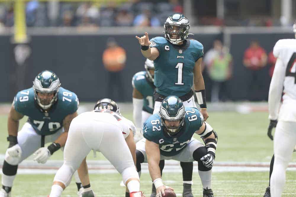NFL DFS Picks Showdown Live Before Lock Week 2 TNF | Vikings-Eagles